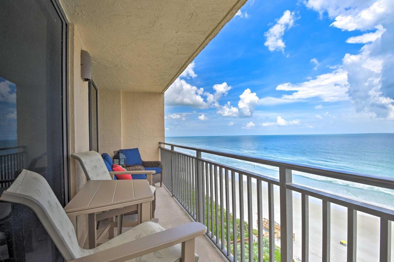 Beachfront Resort Condo With Panoramic Ocean Views! Ню Смирна Бийч Екстериор снимка